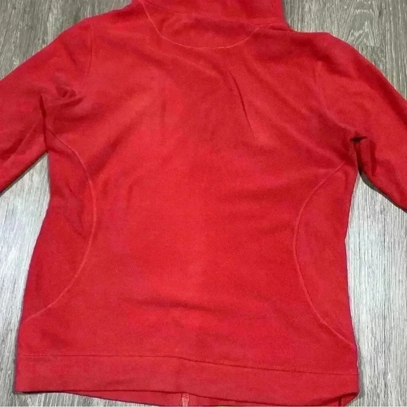 Adidas Red Fleece jacket - Picture 2 of 6
